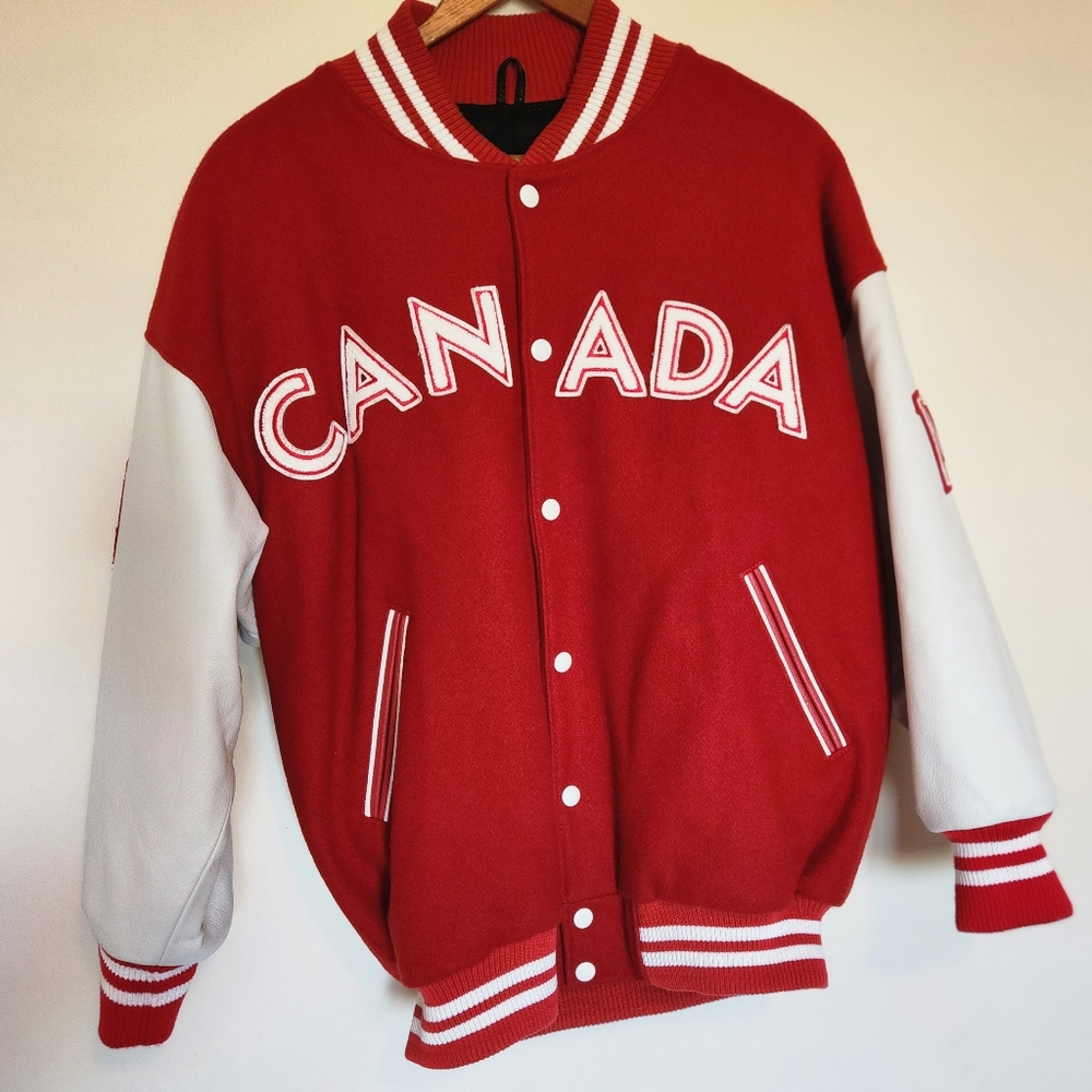 Roots Canadian Olympic Team Varsity Jacket Medium